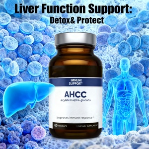 OEM/ODM 750mg AHCC kapsul alami AHCC suplemen Herbal untuk dukungan kekebalan tubuh dewasa kapsul pilihan pertama EU AS jamur - Product Image 3