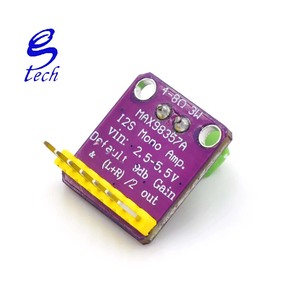 MAX98357 I2S 3W Class D Verstärker Breakout-Schnitts telle DAC-Decoder modul Filter lose <span class=keywords><strong>Audio</strong></span> verstärker modul platine MAX98357 - Product Image 6