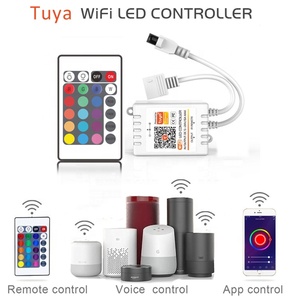 Смарт RGB RGBW светодиодный контроллер света с Amazon Alexa Голосовая музыка Tuya WiFi контроллер - Product Image 2