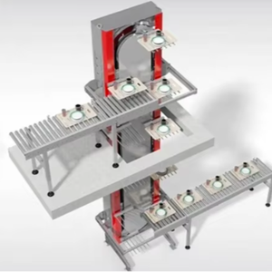 Palet, kutu ve diğer malzemelerin C/Z/E/F gibi çeşitli şekillerde taşınması için dikey otomatik sirkülasyonlu asansör - Product Image 1