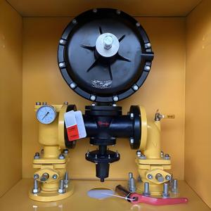 Tiết kiệm năng lượng quy định hệ thống thép không gỉ xây dựng-phong cách điều chỉnh áp suất tủ gas điều chỉnh áp suất - Product Image 4