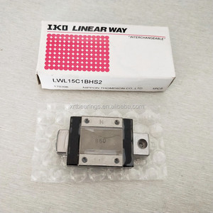 IKO Guía lineal Riel de guía lineal Bloque de guía lineal LWL15 LWL15B LWL15C1BHS2 - Product Image 1