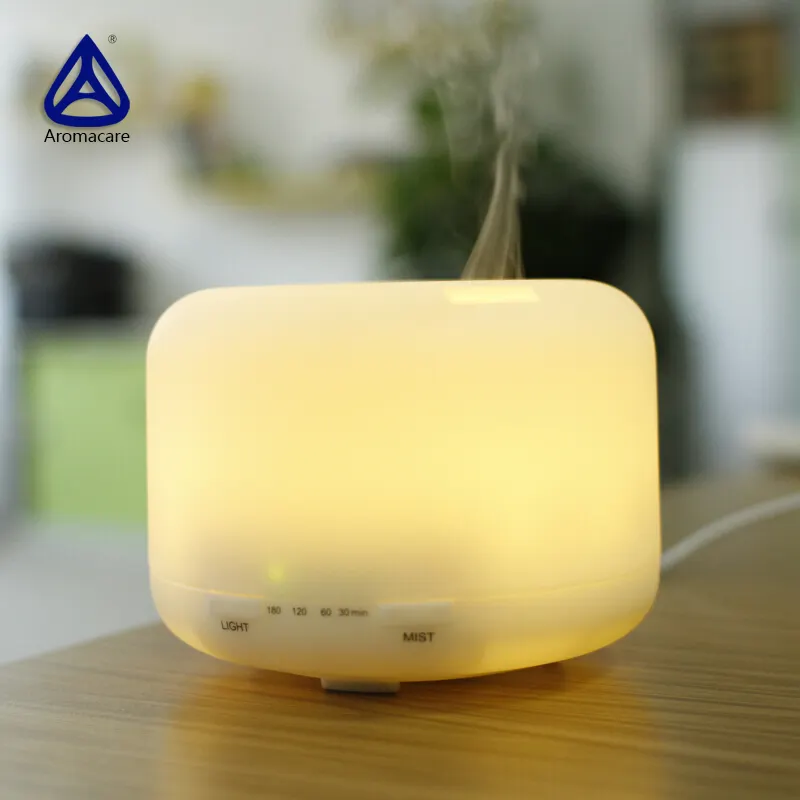 160ML Ultrasonic Air Humidifier Aroma Essential Oil Diffuser for Home Car Fogger Mist Maker with LED Lamp