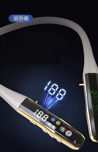 2025 Magnet LED Color AI Screen Cute Wireless <strong>K</strong>-song Game Live Streaming Stereo Neckband Neck-mounted Headset <strong>Support</strong> TF Card - Product Image 4