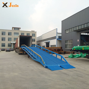 Altura ajustable y plataforma extensible Rampas de carga de camiones Transportador para una eficiente manipulación de carga Rampas de acceso a contenedores - Product Image 4