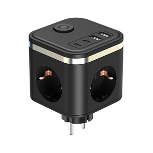 2025新标准欧盟FR桌面电源板，带Usb C Usb a电源插头适配器插座 - Product Image 6
