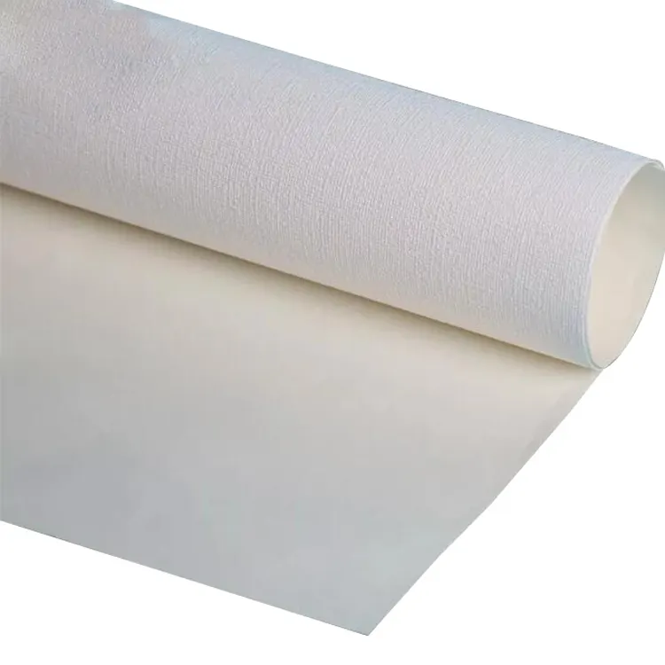 Papel pintado de vinilo de PVC imprimible en blanco para imprimir