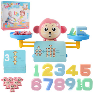 Heißer verkauf Lustige Pädagogisches Geschenk der Kinder & Kinder Spielzeug Lernen Affe Gleichgewicht Coole Mathematik Spiel