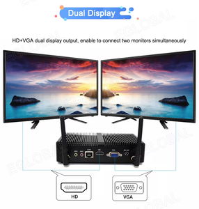 Eglobal 2Cores 6USB Core I5-4278U <strong>Desktop</strong> <strong>Computer</strong> Quiet Dual Display Mini Pc with Lock Holes Business School Tiny <strong>Computer</strong> - Product Image 6