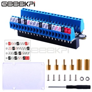 Modulo scheda Breakout per morsettiera Raspberry GPIO per Raspberry Pi 4B/ 3B/3B/ 2B/ 1B/Zero/ Zero W