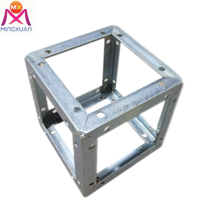 Nhôm tay áo khối lập phương vít giàn góc kết nối các trụ cột và phụ kiện chùm - Product Image 3