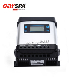 PWM 60a充电控制器-太阳能电池板充电控制器12V 24V，最大48V 1560W输入可调参数LCD显示电流 - Product Image 2