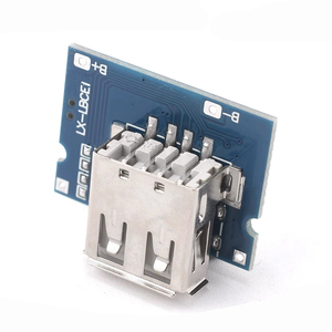 5V2A/2.4A Type-Cポート充電および放電モジュール通常のオープン入力/出力リチウム電池電源用電子部品 - Product Image 2