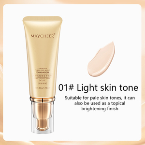 MAYCHEER yüksek kaliteli vakıf sıvı tam kapak uzun ömürlü özel etiket mat su geçirmez fondoten - Product Image 6