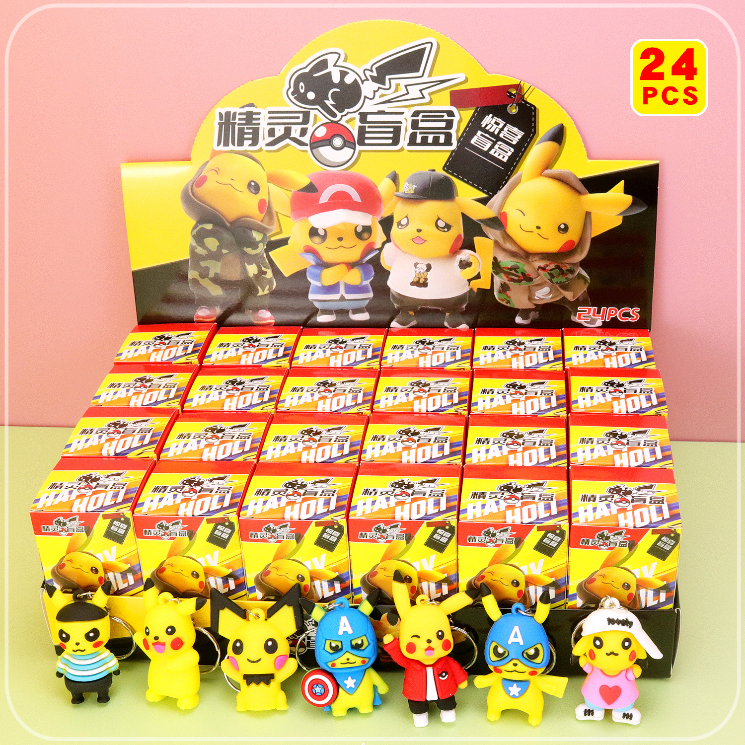 24 unidades/caja Pokémon