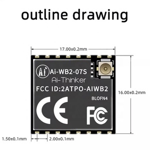 Serial Port AI-WB2-07S 2.4G 4MB Flash BL602 chip BLE <strong>Module</strong> <strong>Wireless</strong> <strong>WIFI</strong> <strong>Module</strong> - Product Image 2