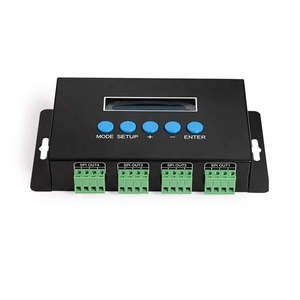 Controlador de píxeles LED DMX512/SPI de 4 canales, para proyectos de iluminación RGB WS2812B SK6812, 1, 2, 1, 2, 2