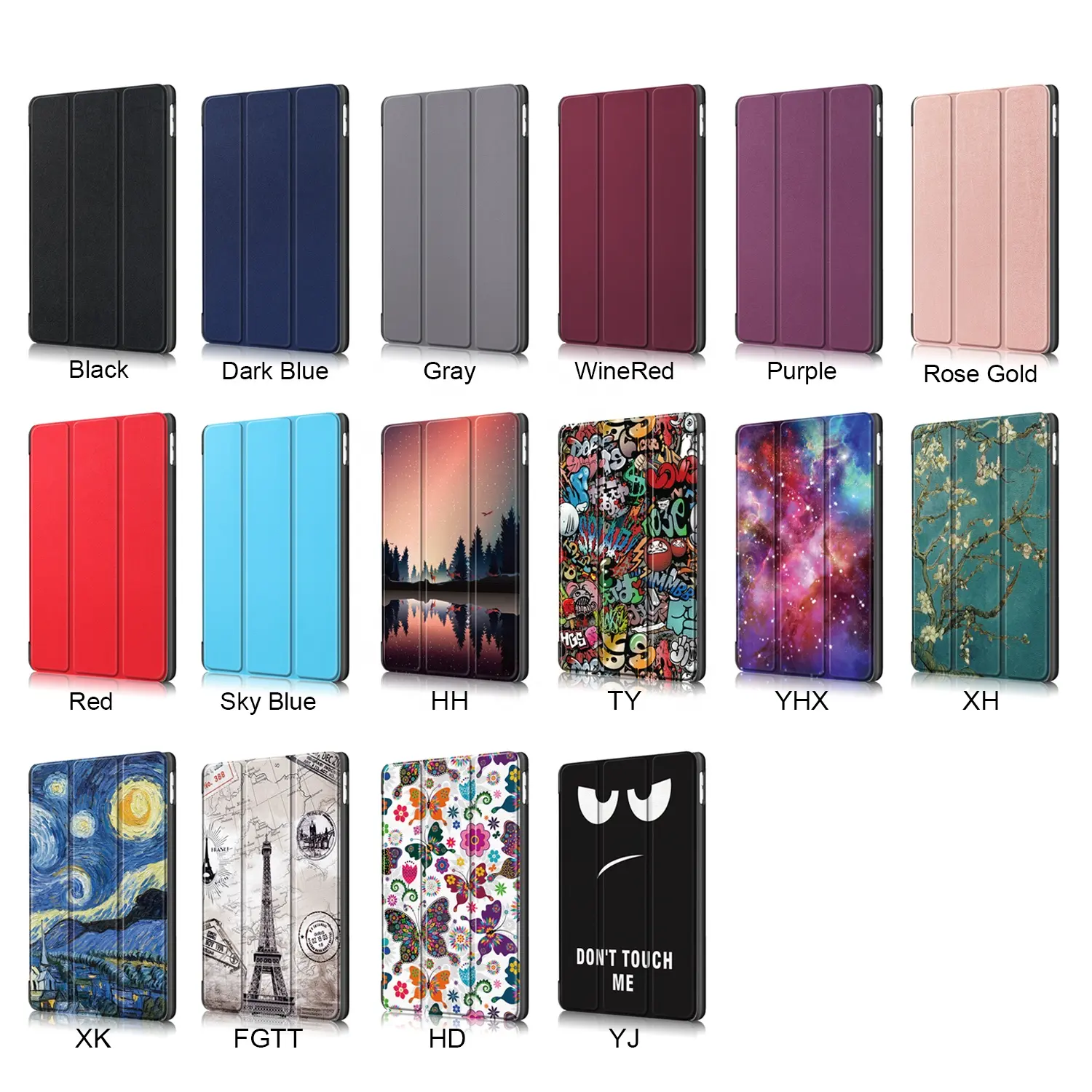 Auto Sleep Wake Magnetic Smart Folio Leather Cover Tablet Case for iPad第7世代10.2インチ20202019