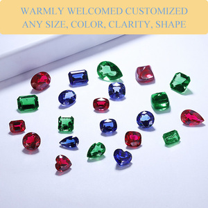 Customize Any Shape Any Carat Loose Stone Czochralski Method <strong>Rough</strong> Lab Created Red <strong>Ruby</strong> - Product Image 5