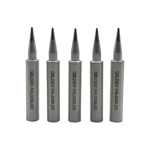 Factory Price Soldering Iron <strong>Tip</strong> 50W 5pcs/set Long Life Welding <strong>Tip</strong> Conical Soldering Iron <strong>Tip</strong> - Product Image 1