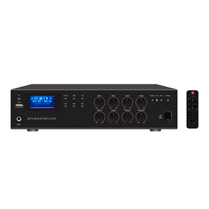 Лидер продаж, Настольный усилитель PA системы DC24V EMC bluetooth микшер FM радио устройство воспроизведения музыки - Product Image 1