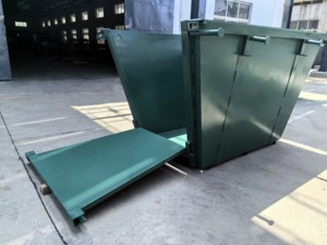 Steel Recycling Trash Bin <strong>Sorting</strong> Garbage Recycling Garbage Bins Skip Bin - Product Image 5