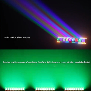 AOPU RGBW 9x40W LED yıkama yakınlaştırma ışın hareketli kafa ışık LED çakarlı lamba yüzey ışık sonsuz bir renk karıştırma sistemi ile - Product Image 5