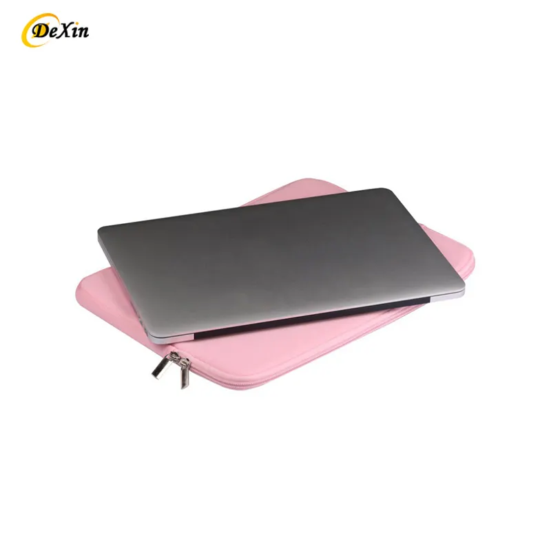 Custodia protettiva morbida per Laptop in Neoprene rosa 15.6 durevole di nuova dimensione personalizzata di alta qualità per Notebook