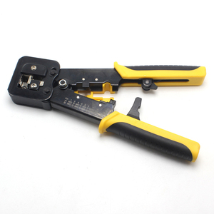 Çok fonksiyonlu Deutsch EZ geçiş Crimper Cat5 Cat6 paslanmaz çelik lan Cat 5e Cat 6 el ağ EZ sıkma aleti - Product Image 4