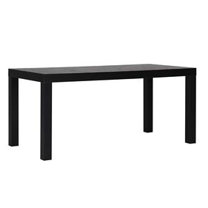 Kirkasa hiện đại màu đen sồi Parsons phong cách Bàn cà phê cho phòng khách sử dụng ngoài trời - Product Image 4