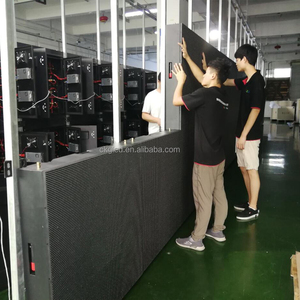 3D ป้ายโฆษณาดิจิตอลอาคารวิดีโอผนังแผงผนังจอแสดงผล Led ขนาดใหญ่ผนังวิดีโอหน้าจอกลางแจ้งสูง3D