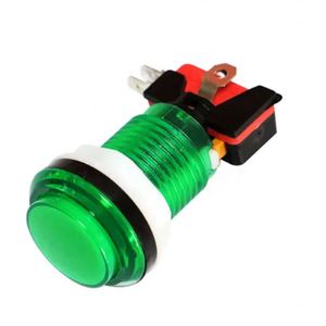 Diy Arcade <strong>Controller</strong> Game <strong>Push</strong> <strong>Button</strong> 5v 12v Illuminated Led Light Clear 33mm Transparent Plastic Round <strong>Push</strong> <strong>Buttons</strong> - Product Image 3