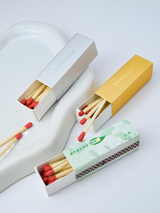 Maç sopa ile kişiselleştirilmiş Matchbox güvenlik ahşap kibrit kutusu reklam özel Logo maçlar - Product Image 2
