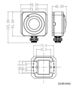 Pdlux-Panel de luz LED con Sensor de movimiento PIR para iluminación comercial, PD-PIR113A de luz diurna infrarroja, rango de detección de 12m, para almacén