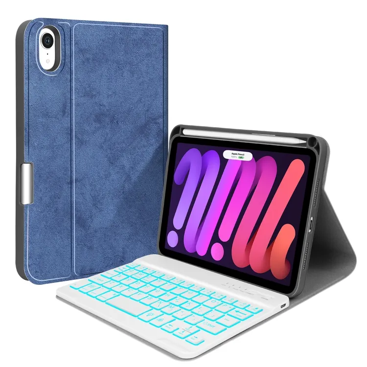 Miglior prezzo produttore cinese design personalizzato custodie per Tablet universali robuste con tastiera per iPad mini 6 8.3 pollici