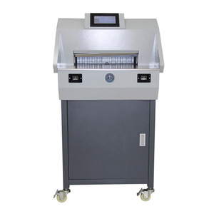 Tagliacarte ghigliottina 46cm dimensione A4/A3 460 v7 Mcgs unità di programmazione di controllo nuovo programma macchina per il taglio della carta - Product Image 2