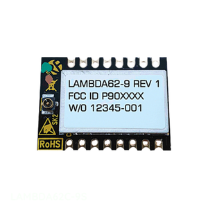 メーカーチャンネルLAMBDA62C-9S RF TXRX MODULE U.FL SMD RFトランシーバーモジュールおよびモデム - Product Image 1