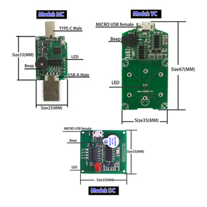USB ttlUartインターフェース13.56MHz NFC M1 S50 S70 ICカード電子ラベル内蔵rfidカードリーダーモジュール - Product Image 2