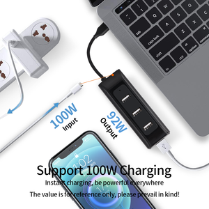Lowest Price Multi Function <strong>Usb</strong>-C Ports Card Reader Converter <strong>Usb</strong> Splitter 4 in 1 Hub - Product Image 6
