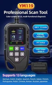 NCFKOS YM119 Autos canner 1,8-Zoll-Farbbildschirm Auto diagnose tool OBD2-Anschluss Neue Software Fahrzeugscanner-Diagnose maschine - Product Image 4
