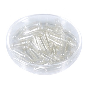 Jp fabbrica trasparente Capsule vuote vegetariane misura 0 00 HPMC trasparente guscio capsula vegetale - Product Image 3