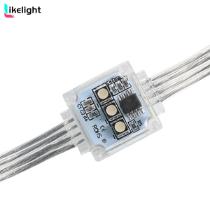 Esterno RGB LED Pixel tenda schermo P55 P100 a matrice di punti SMD3535 programmabile Display a griglia a LED - Product Image 1