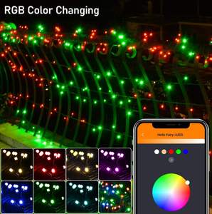 Hot Sale 50 100 <strong>150</strong> <strong>LED</strong> DIY Indoor USB String Lights <strong>RGB</strong> Magic APP Intelligent Remote Control String Lights Music String Light - Product Image 2