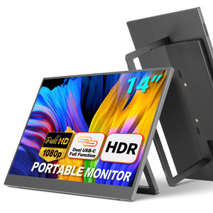 SIBOLAN popolare a buon mercato 1080P 14 pollici schermo <span class=keywords><strong>LCD</strong></span> monitor <span class=keywords><strong>display</strong></span> portatile per computer portatile telefono