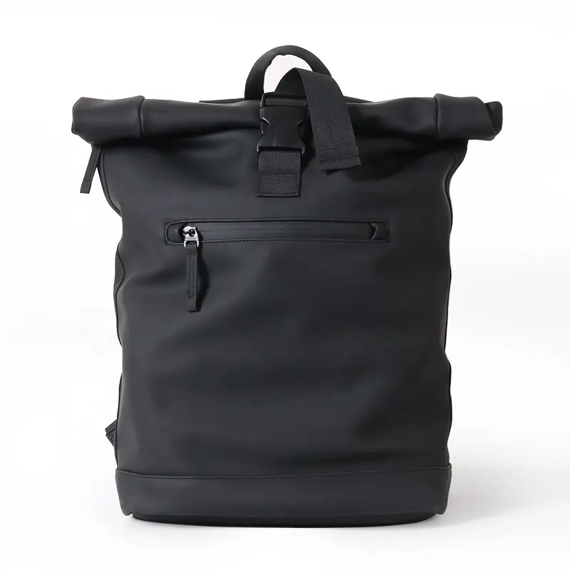 CHANGRONG-mochila impermeable para ordenador portátil, bolsa personalizada de color negro para viajes, acampada al aire libre, impermeable