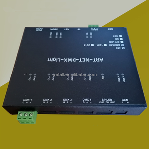 RS485 ModbusRTU SPS zu DMX512 Konverter Vollfarb-LED-Streifen-Bühnenbeleuchtungsmodul-Controller