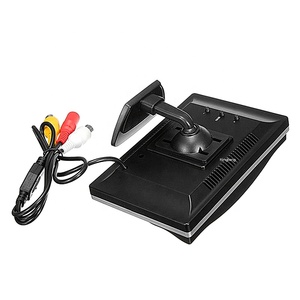 Competitive Price Good Quality CVBS Digital 5 Inch 2AV Reverse Rear View Backup LCD Stand Car <strong>Monitor</strong> with 2 Video RCA <strong>Inputs</strong> - Product Image 5