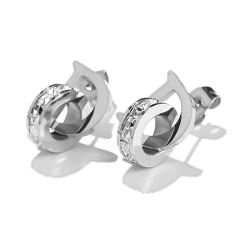 Boucle d'oreille en argent