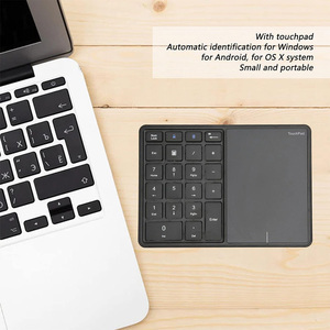 Touchpad Keypad BT Wireless <strong>Numeric</strong> <strong>Keyboard</strong> Mini Numpad Keys Number Pad Digital <strong>Keyboard</strong> for PC Accounting Tasks Keypad - Product Image 5