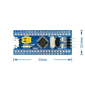 Arduin için 1. 103c8t6 kol STM32 Minimum sistem geliştirme devre kartı modülü